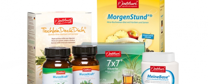 Die Hauptprodukte der Firma P. Jentschura